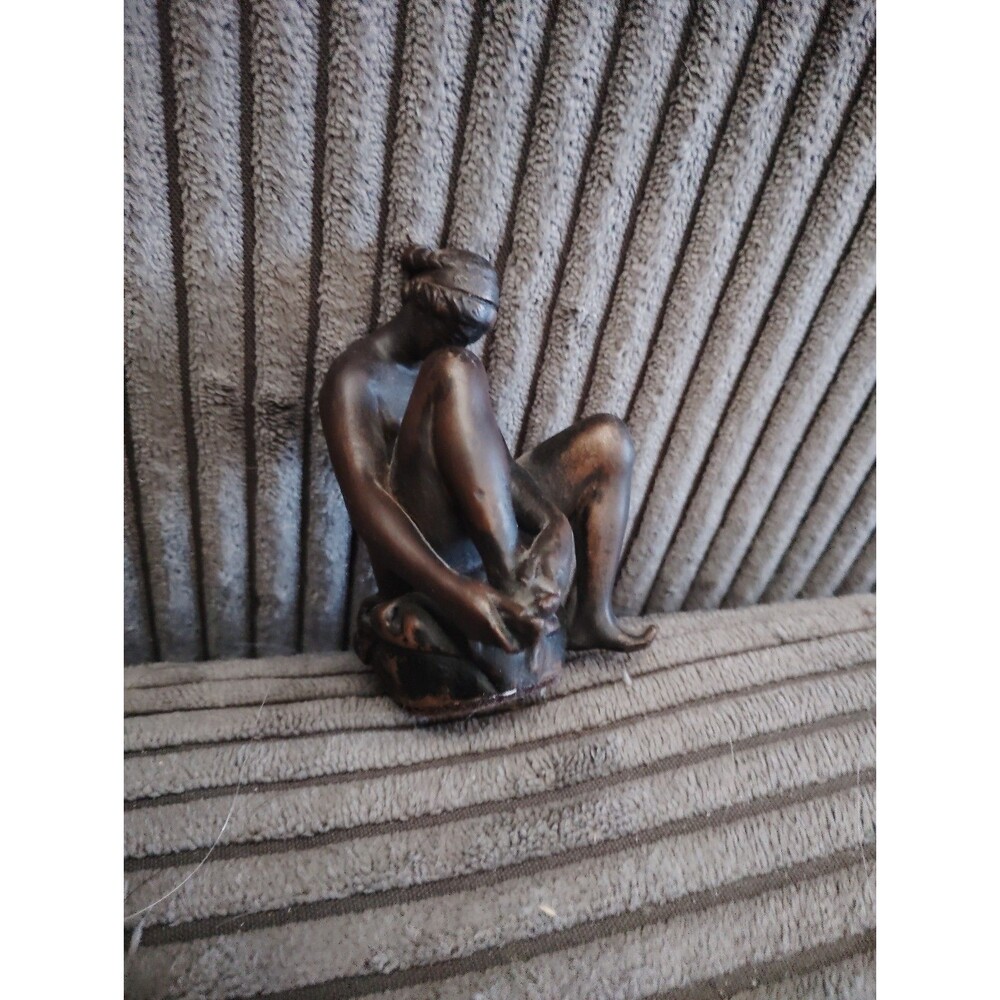 Museum Of Modern Art Replica Sculpture Seated Female Nude 1600s